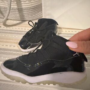 Black Air Jordan toddler 9C Sneakers